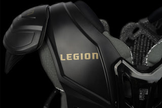 Close up of the LEGION M-150 Football Shoulder Pads