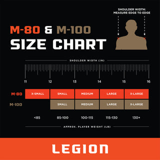 M-100 Youth Football Shoulder Pads