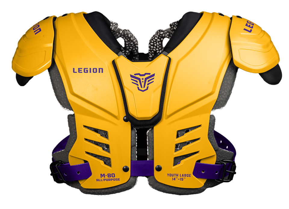 M-80 Youth University Football Shoulder Pads - Limited Edition M-80 Youth University Football Shoulder Pads - Limited Edition