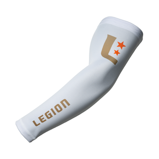 White arm sleeve with 'Legion' branding on a white background